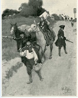 Tory-Refugees-on-the-way-to-Canada-by-Howard-Pyle-1901-